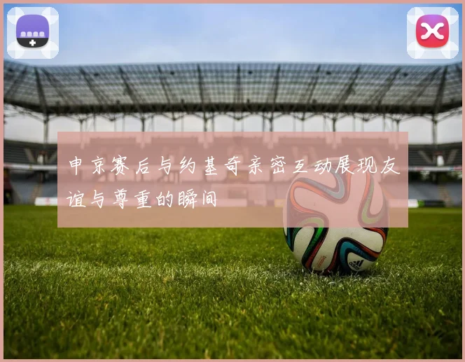 申京赛后与约基奇亲密互动展现友谊与尊重的瞬间